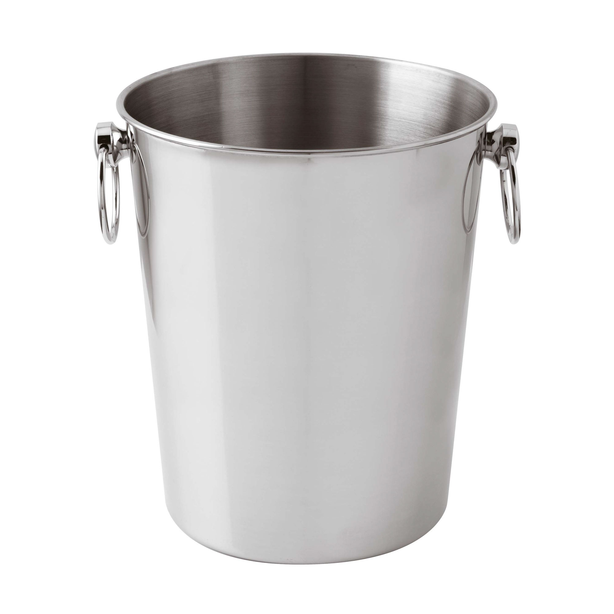 Secchiello Per Vino In Acrilico Nature - Nero, Capiente Per 1-2 Bottiglie, Impilabile - Foto 5